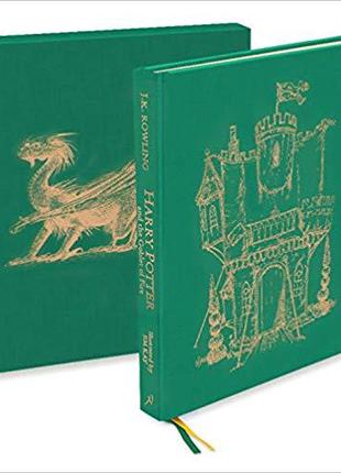 Harry Potter 4 Goblet of Fire Deluxe Illustrated Slipcase Edition