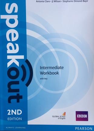SpeakOut 2nd Edition Intermediate Workbook with Key