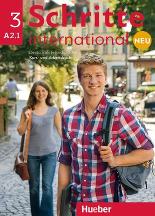 Schritte international Neu 3 A2.1 Kursbuch + Arbeitsbuch
