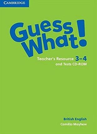 Guess What! Level 3-4 Teacher's Resource and Tests CD-ROM