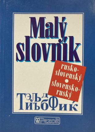 Русско-словацкий, словацко-русский словарь-разговорник с грамм...