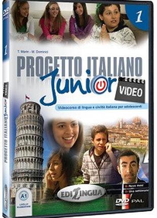 Progetto Italiano Junior 1 Video DVD