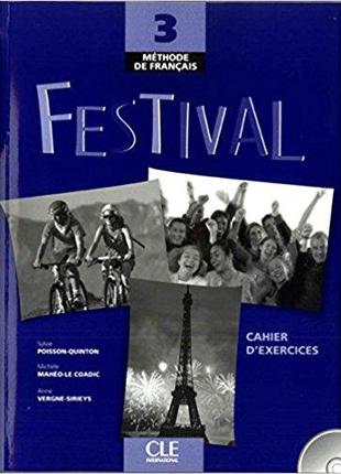 Festival 3 Cahier d`exercices + CD audio