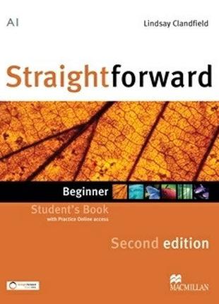 Straightforward Second Edition Beginner Student's Book with On...