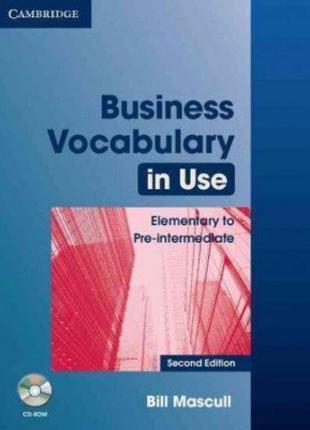 Business Vocabulary in Use 2nd Edition Elementary to Pre-inter...