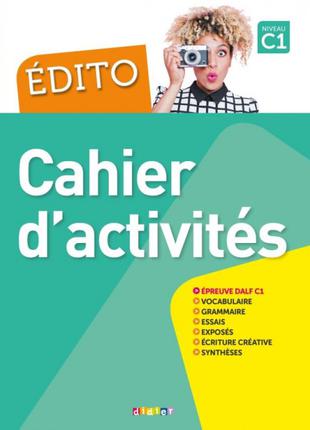 Edito C1 Cahier d'activités avec CD MP3