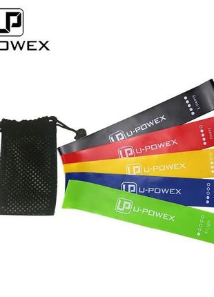 Набір з 5 гумок U-Powex для фітнесу