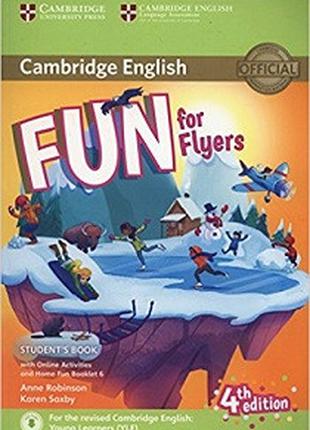 Fun for 4th Edition Flyers Student's Book with Online Activiti...