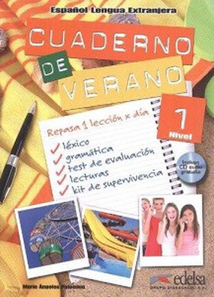 Cuaderno De Verano 1 Libro + CD audio