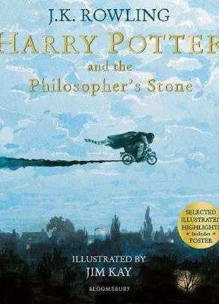 Harry Potter 1 Philosopher's Stone Illustrated Edition [Paperb...