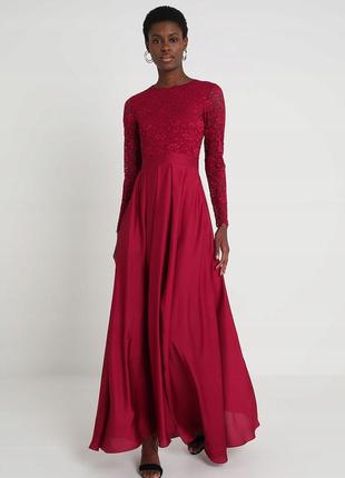 Роскошное красное платье swing kleid