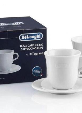 Набор чашек с блюдцем DeLonghi DLSC 309 Cappuccino 2шт