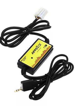 AUX USB адаптер для штатной автомагнитолы MP3 5+7 пин Toyota, ...