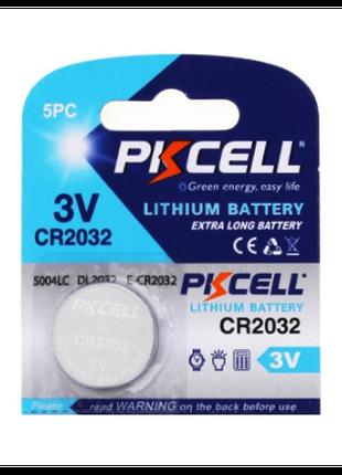 PKCELL CR2032 Литиевая батарейка качественный элемент питанния