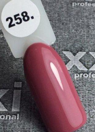 Гель-лак Oxxi Professional № 258, 10 мл