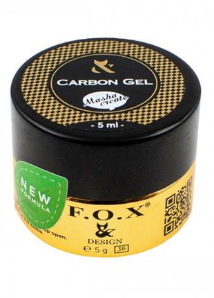 Гель для ремонта ногтевой пластины F.O.X. Carbon Gel Masha Cre...