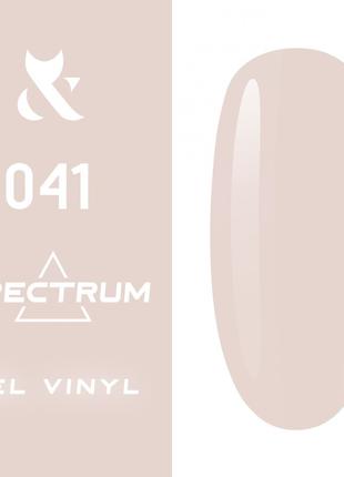 Гель-лак F.O.X Spectrum Gel Vinyl No041 (бежево-персиковий) 7 мл
