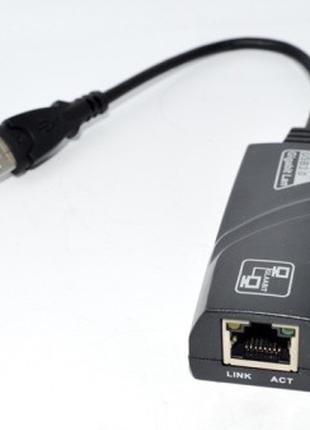 03-02-041. Адаптер USB 3.0 → Lan (штекер USB 3.0 - гнездо RG45...