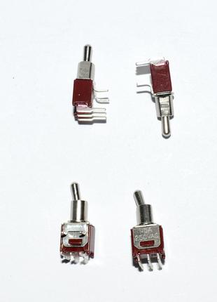 11-00-069. Тумблер SMTS-103-2C3 (ON-OFF-ON), 3pin, 1,5A-250V