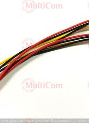 02-02-004. Кабель PCI-E (Molex) - 2 SATA power, 15см