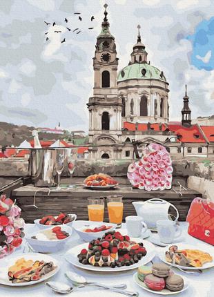 Картины по номерам Утро в Праге 40х50 (Rainbow Art)