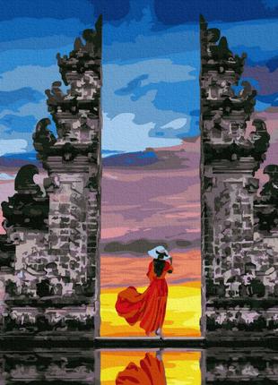 Картины по номерам Храм Лемпуянг Бали 40х50 (Rainbow Art)