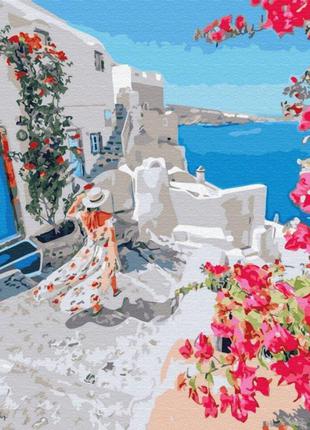 Картины по номерам Цветущая Греция 2