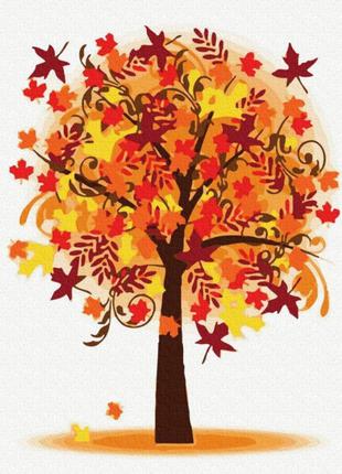 Картины по номерам Осеннее дерево