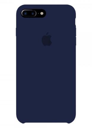 Чехол Silicone Case для iPhone 7+ / 8+ Midnight Blue (силиконо...