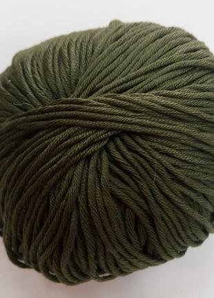 Пряжа для вязания Эджитто TITAN WOOL болото 35