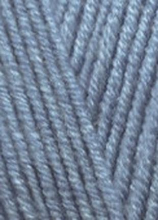Пряжа для вязания Ализе Лана голд цвет 203 джинс