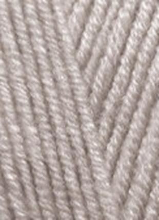 Пряжа для вязания Ализе Лана голд 207 светло-коричневый
