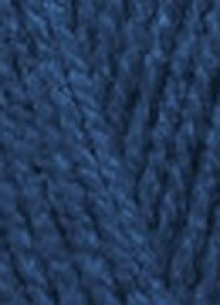 Пряжа для вязания Бургум классик ALIZE темно-синий 353