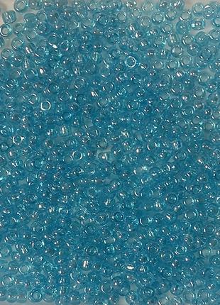 Бісер Ярна розмір 10мм колір 511 блакитний глазурований 50г