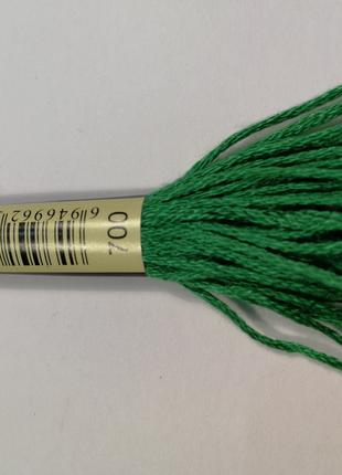 Мулине СХС 700 ярко-зеленый
