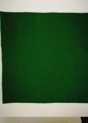 Фетр колір темно - зелений 25смХ25см однотонний, колір зелений...
