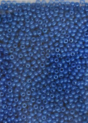 Бісер Preciosa 10/0 колір 17136 синій 5г