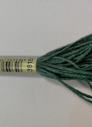 Мулине СХС 3815 зелёная морская волна темная