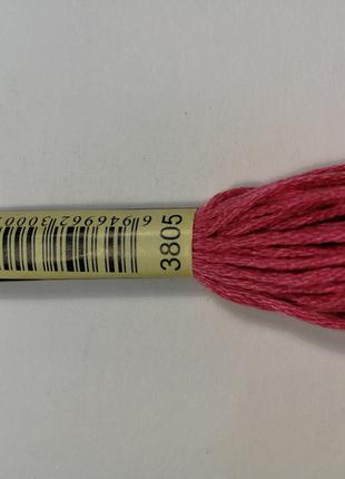Мулине СХС 3805 розовый цикламен