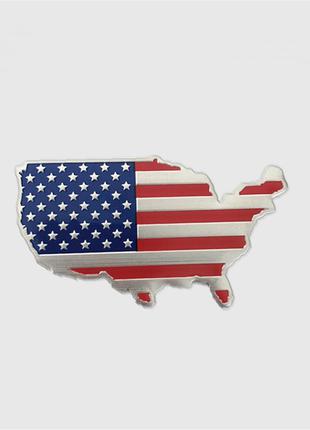 Эмблема флаг США (контур)