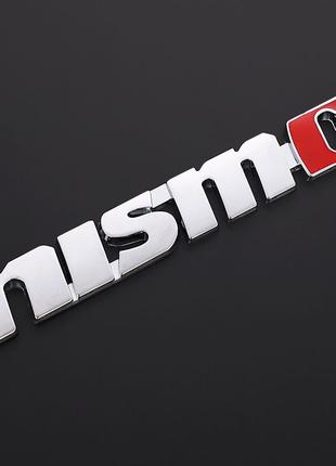 Эмблема NISMO на заднюю часть авто (хром)
