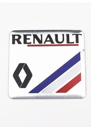 Шильдик для Renault на крышку багажника