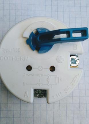 Терморегулятор для бойлера 16А с защитой и с флажком Cotherm(Ф...