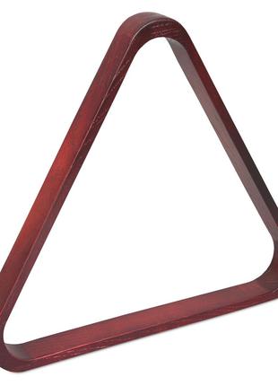 Треугольник для пула Classic дуб махагон ø57.2мм
