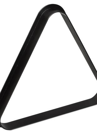 Треугольник для пула Стандарт пластик черный ø57.2мм