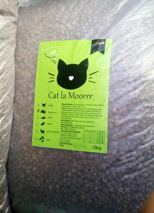 Сухий корм для котів Cat la Moorr з м'ясом курки. Економне пак...