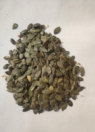 Насіння гарбуза очищене 1 кг. Гарбузове насіння органічне