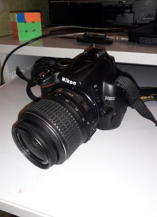 Зеркальный фотоаппарат nikon d5000 18-55mm