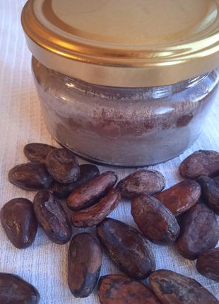 Масло сырых какао бобов натуральное 500 мл