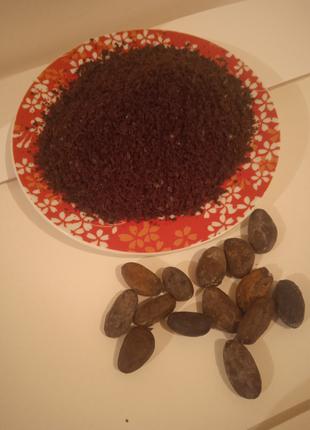 Какао бобы обезжиренные 0,4 кг